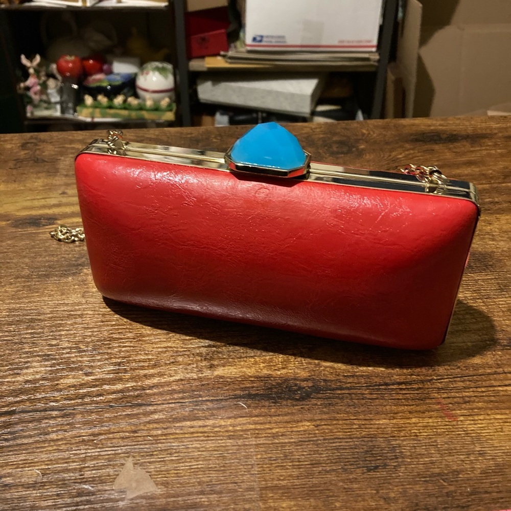 Trina Turk for Banana republic red purse